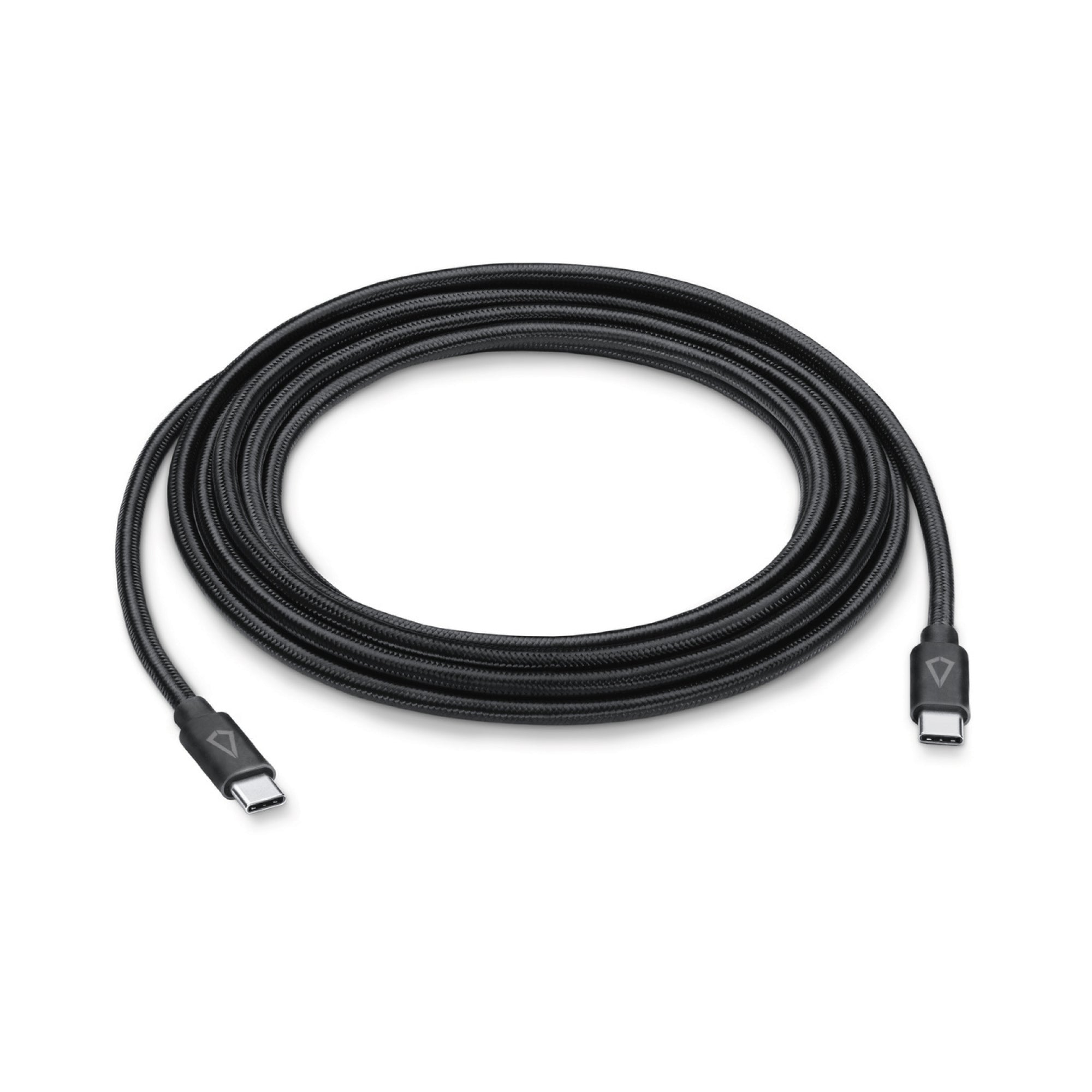 20W PD Dual-port Wall Charger with 4 Ft. Black Cable (USB-C to USB-C)