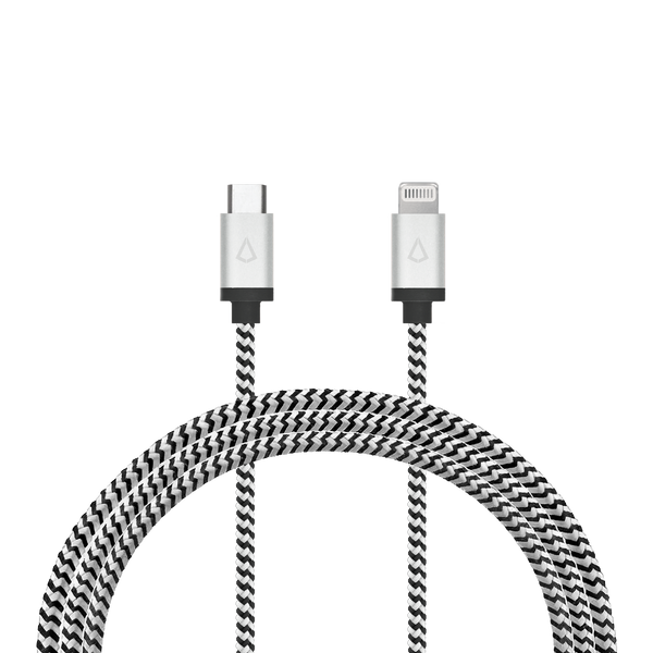 7 ft. Braided Cable (USB-C to Lightning Cable)