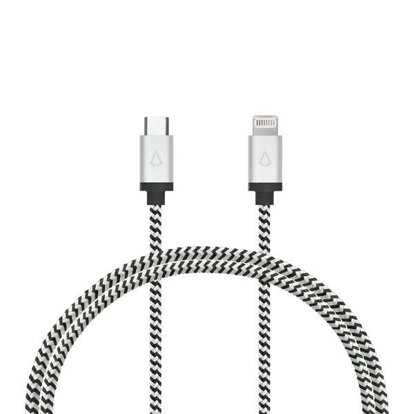 4 ft Braided Cable (USB-C to Lightning Cable)