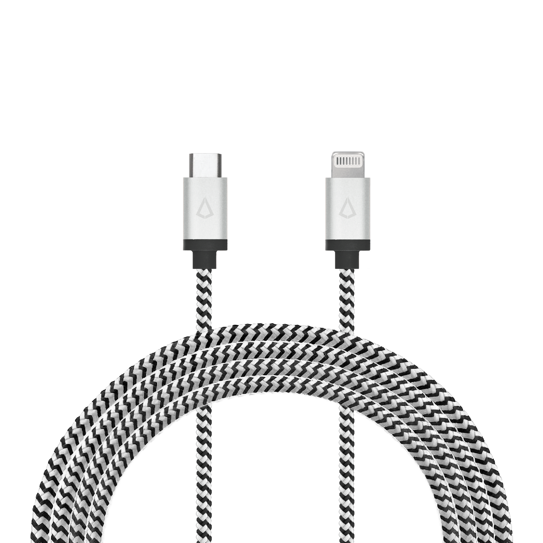 10 ft Braided Cable (USB-C to Lightning Cable)