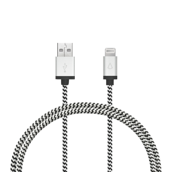 4 ft Braided Cable (USB-A to Lightning Cable)