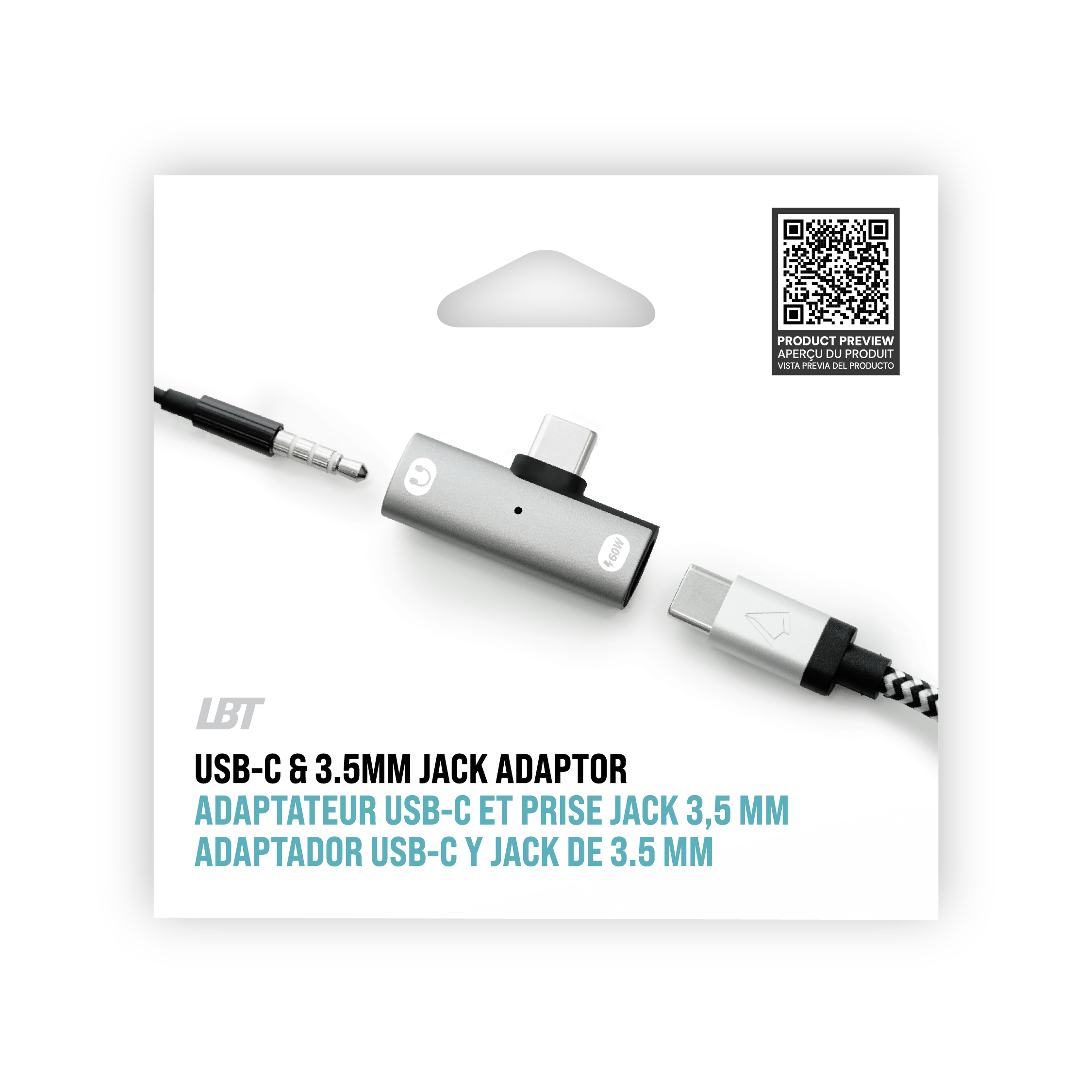 USB-C & 3.5mm Jack Adapter