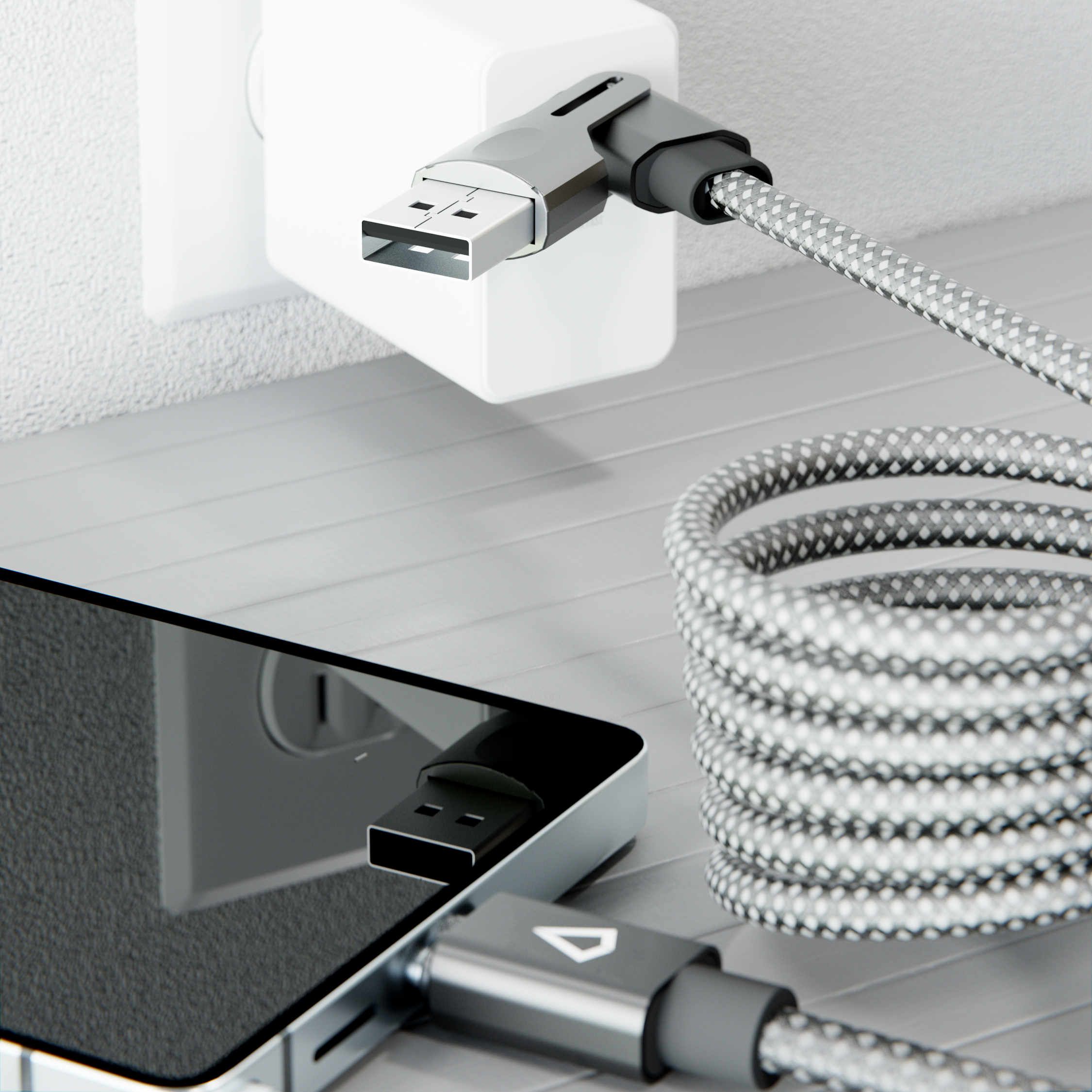 MagPower USB-C to USB-A/ USB-C 100W Cable