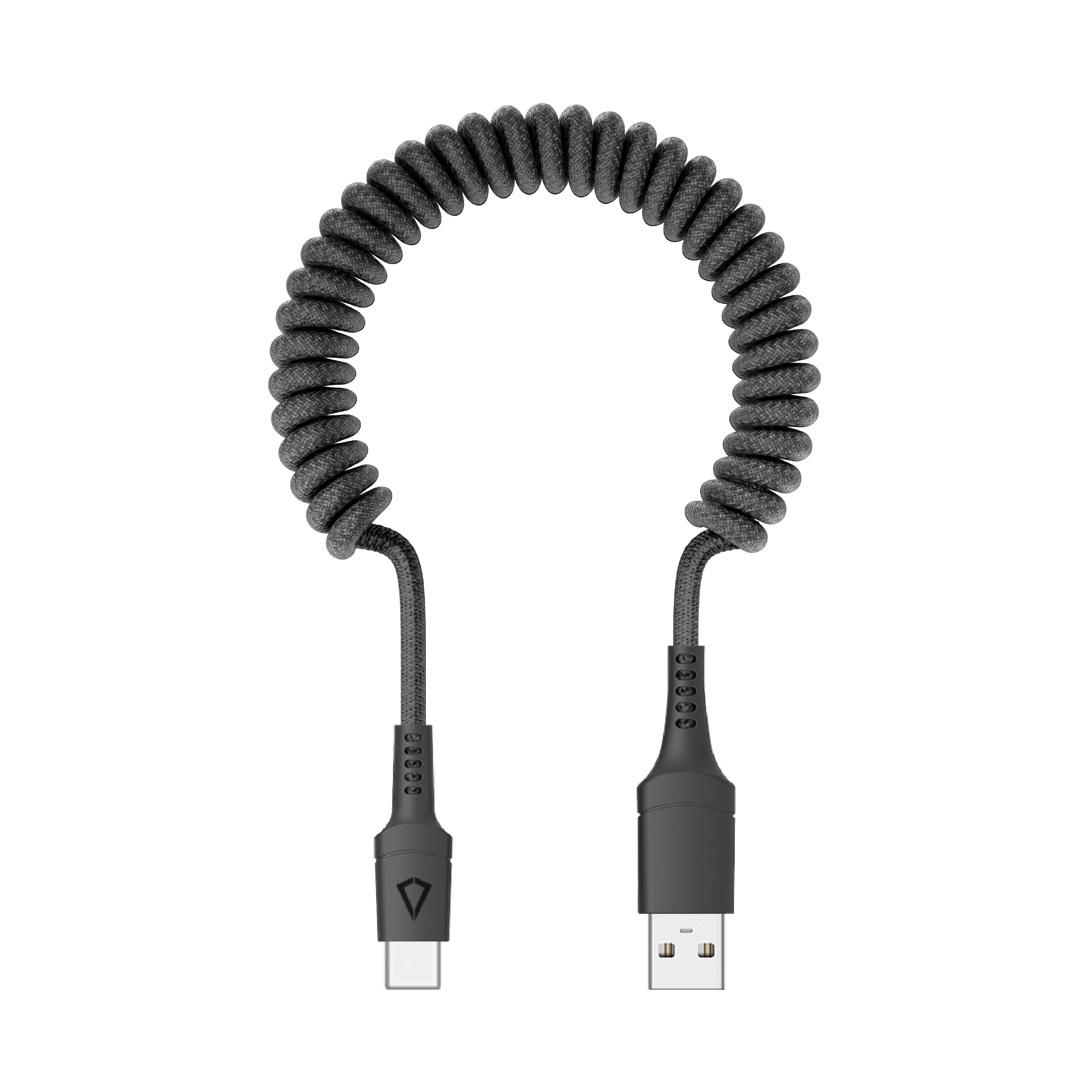 4FT Coiled Cable (USB A-C)