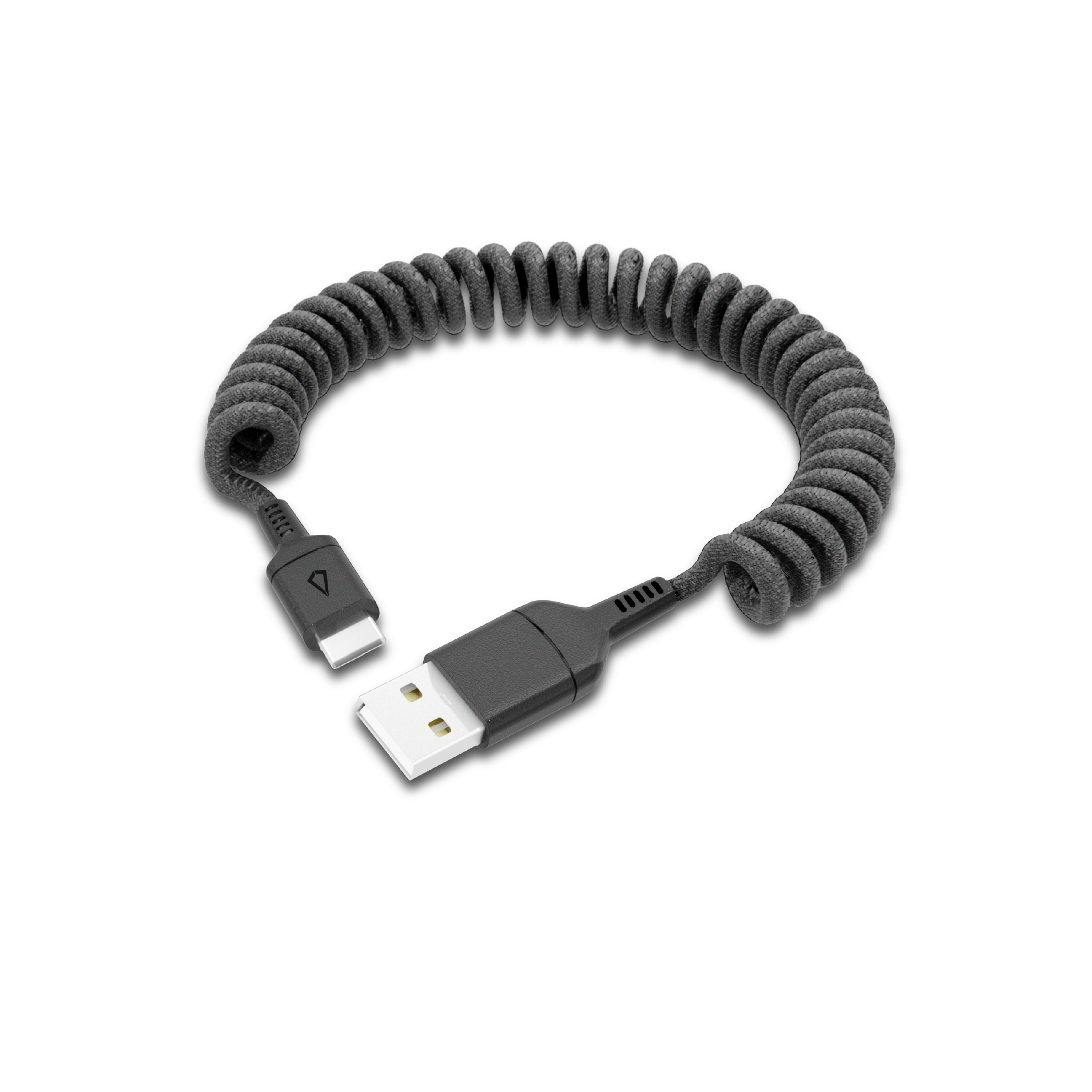 4FT Coiled Cable (USB A-C)