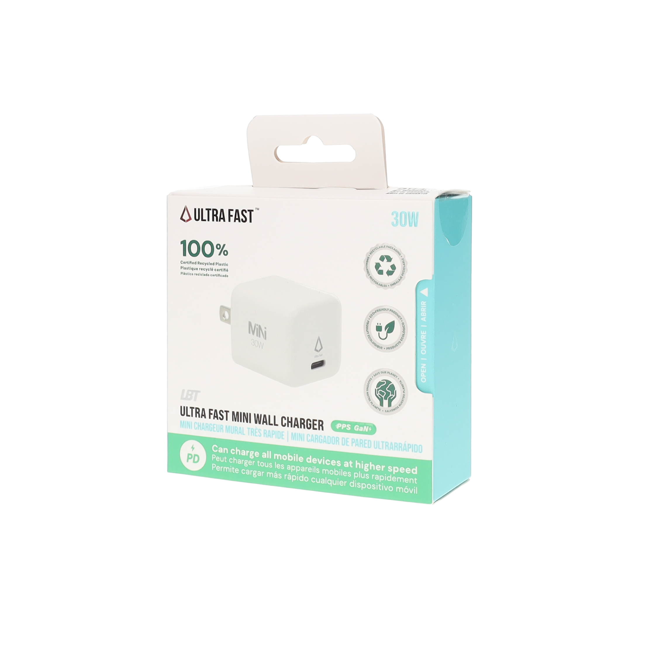 30W GaN PD Mini Wall Charger (GRS)