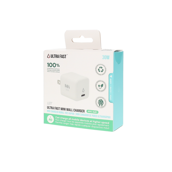 30W GaN PD Mini Wall Charger (GRS)