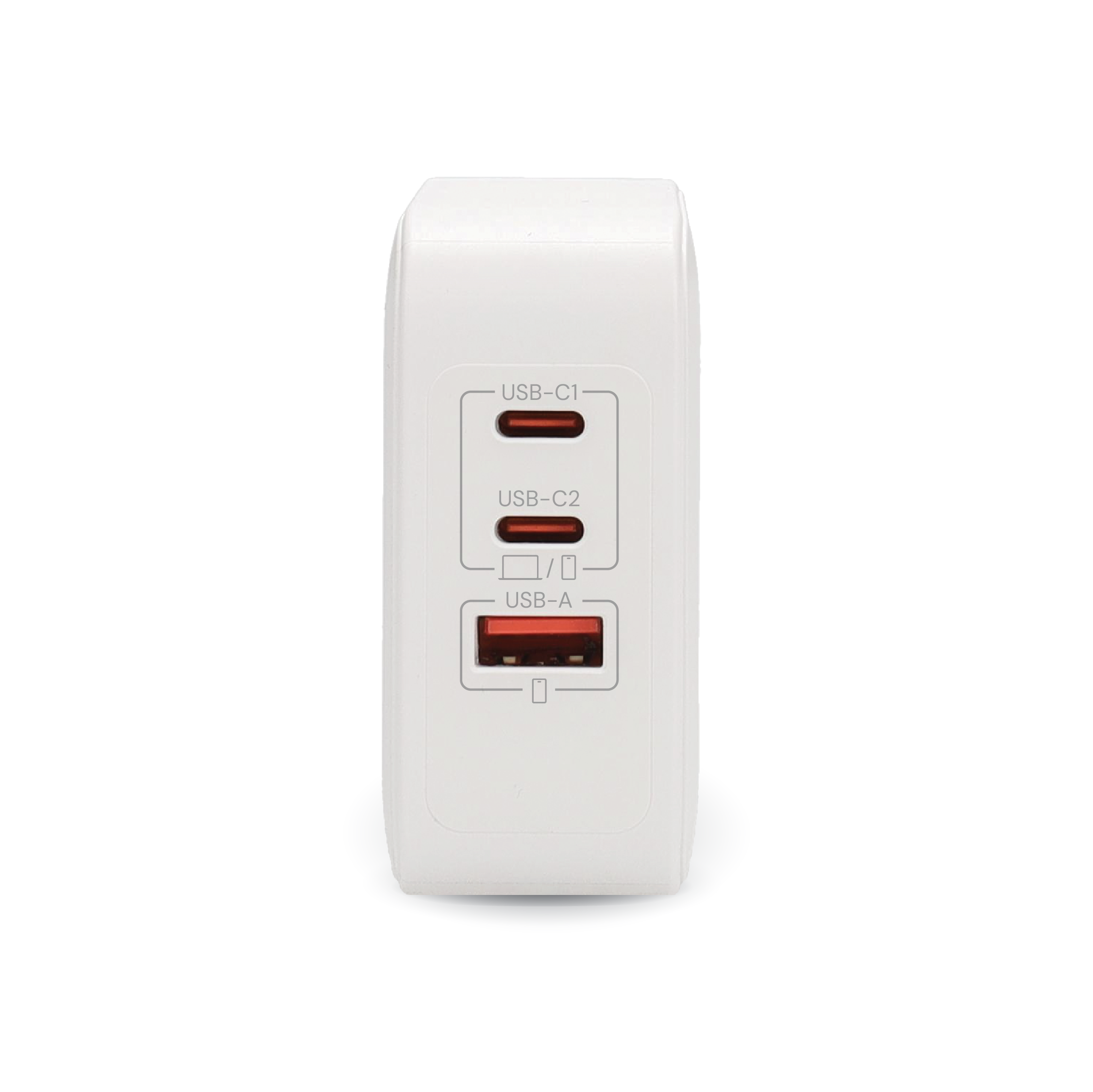 100W 3-Port Computer/Tablet/Phone Wall Charger