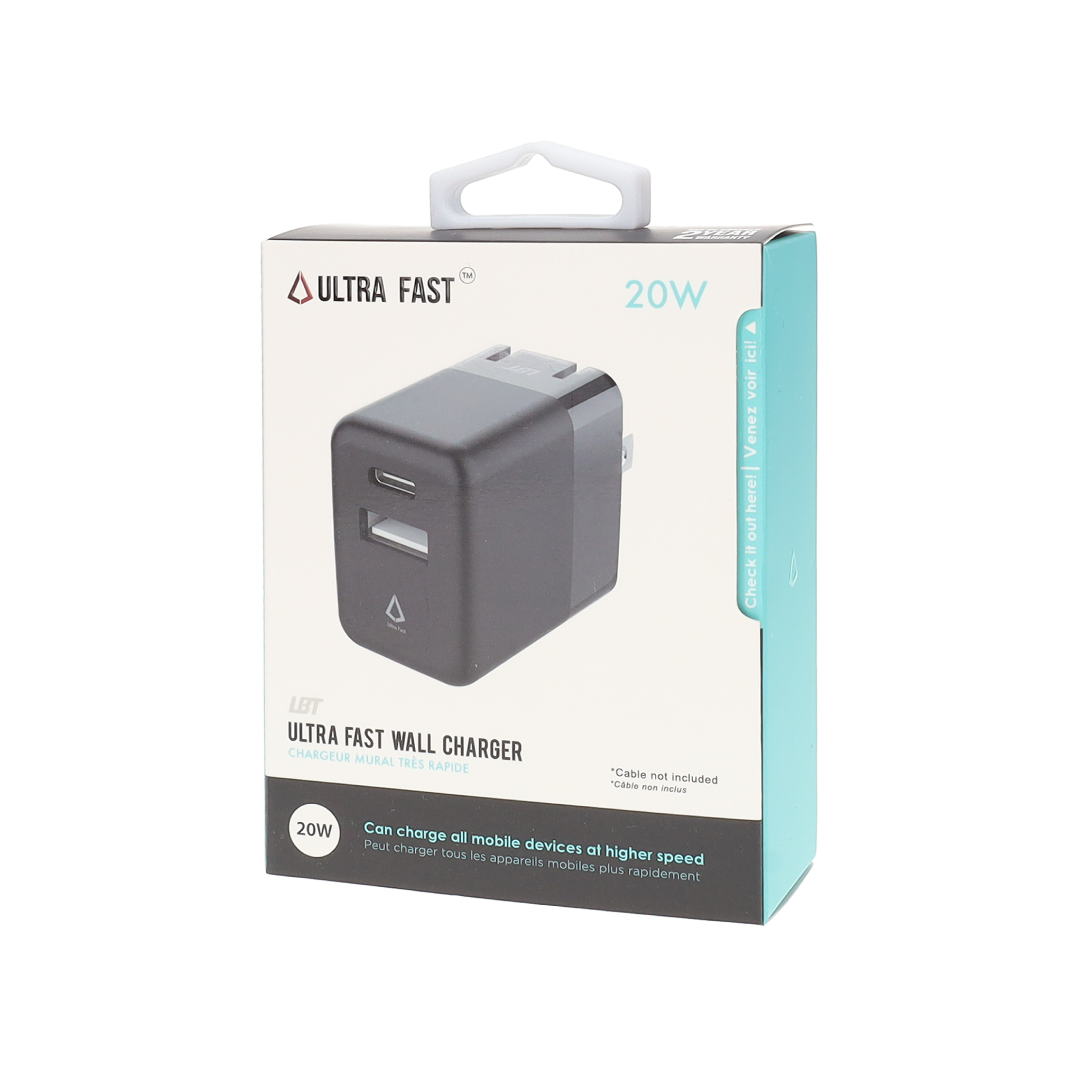 20W Dual Port PD Wall Charger