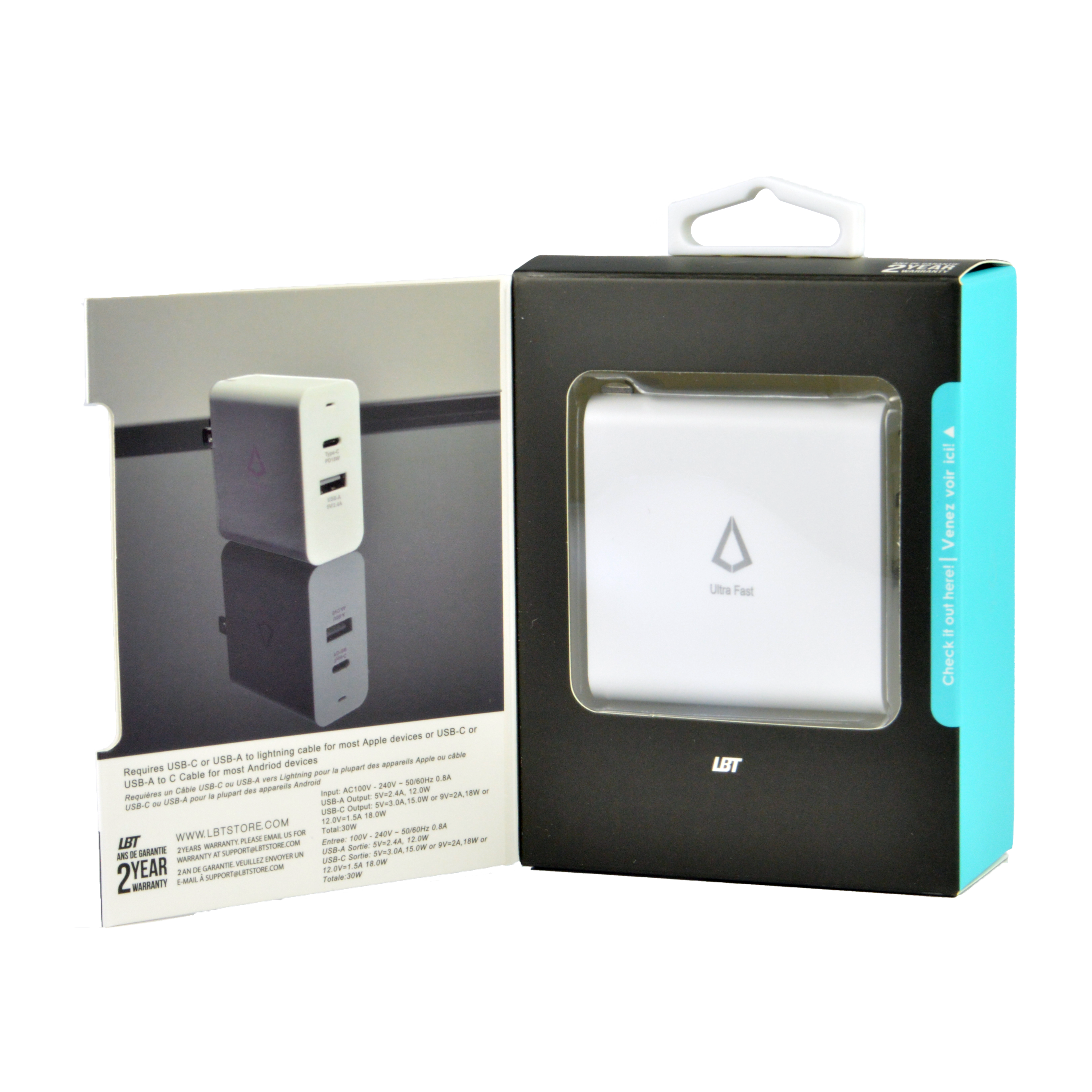 Dual Port Wall Charger