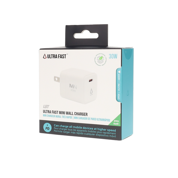 30W GaN PD Wall Charger (MiNi)
