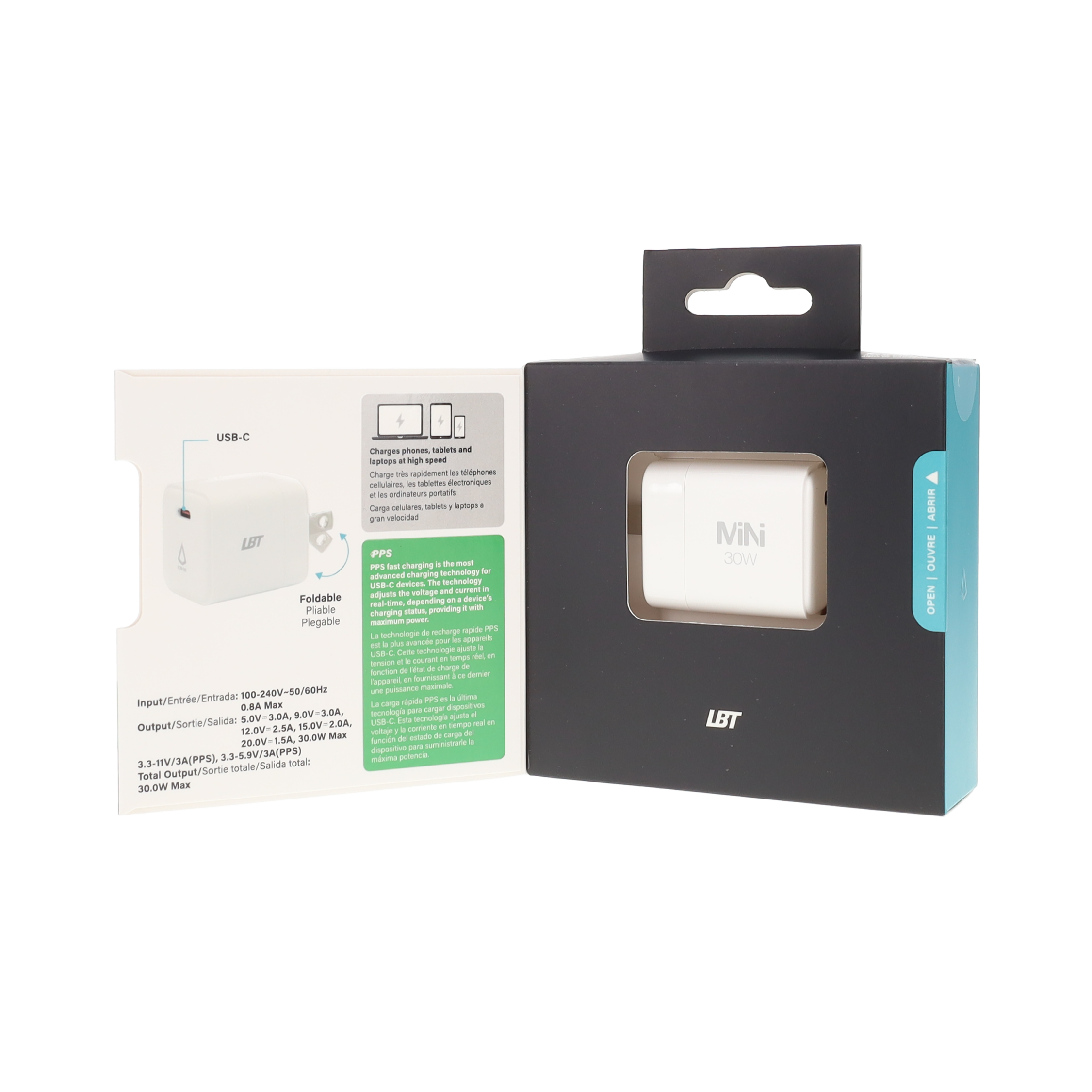 30W GaN PD Wall Charger (MiNi)
