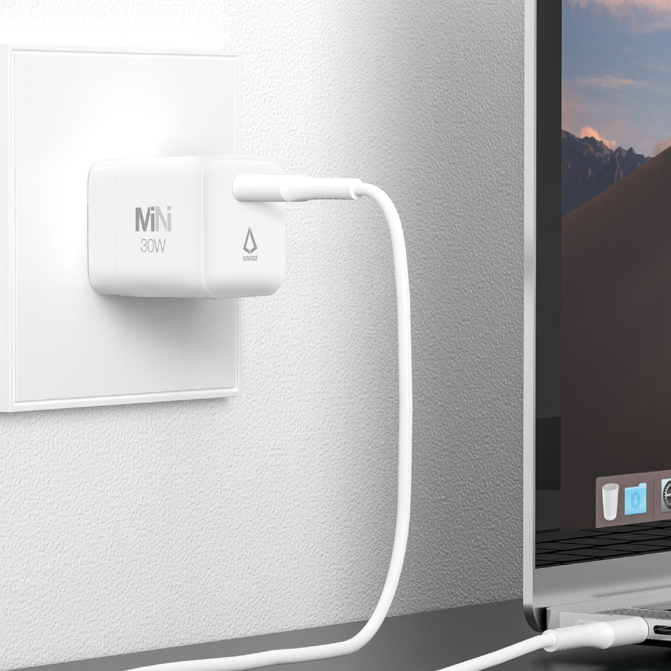 30W GaN PD Wall Charger (MiNi)