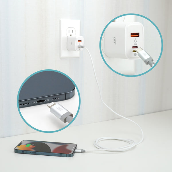 30W 3-port Ultra Fast Wall Charger