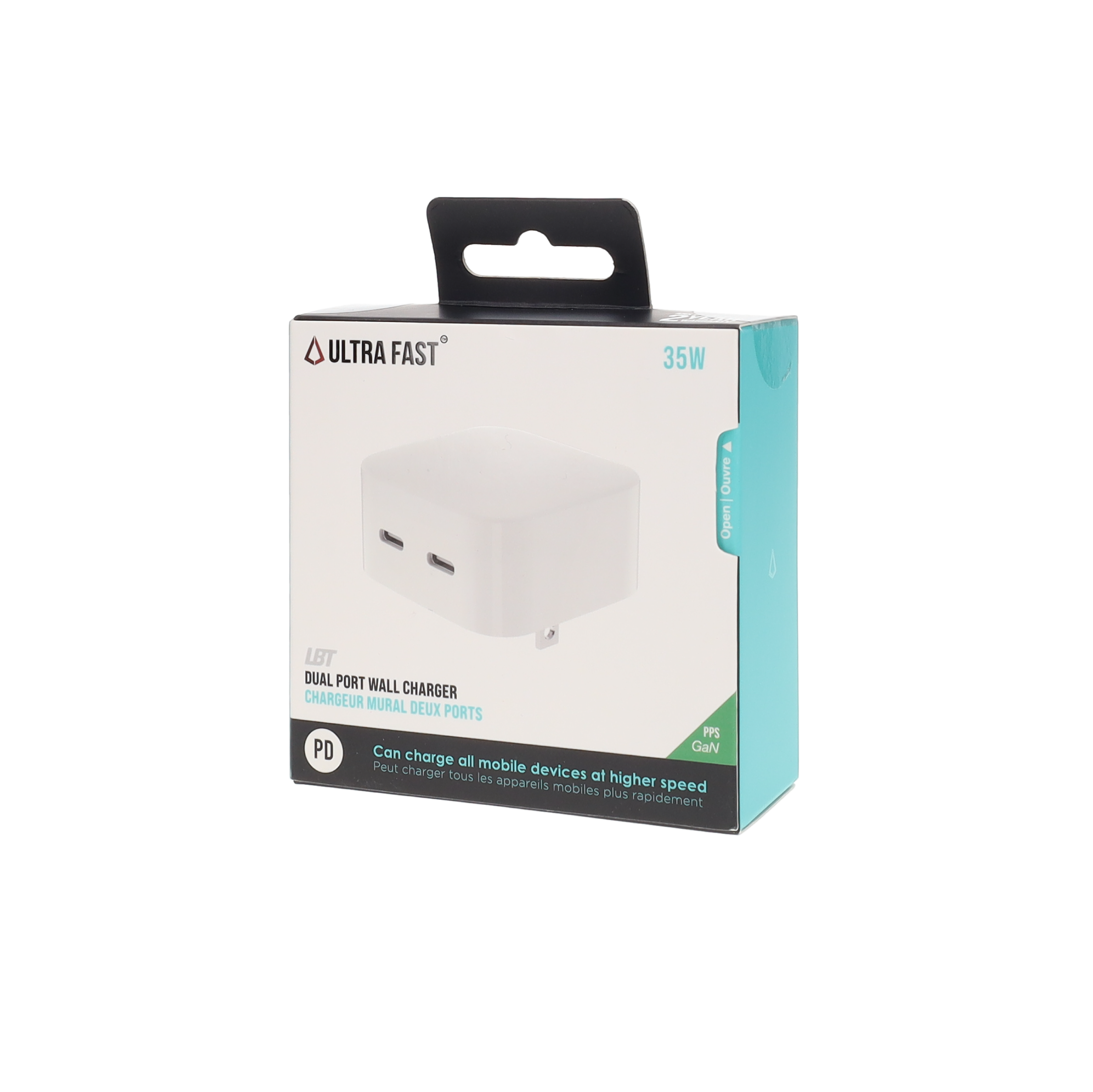 35W Dual-Port GaN PD Wall Charger (MiNi)