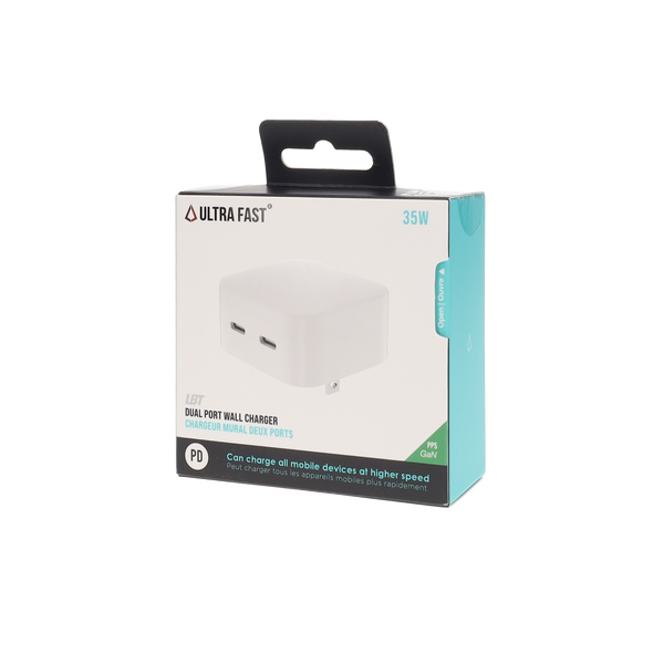 35W Dual-Port GaN PD Wall Charger (MiNi)