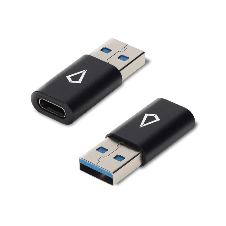 USB-A to C-Adapter (2 Pack)