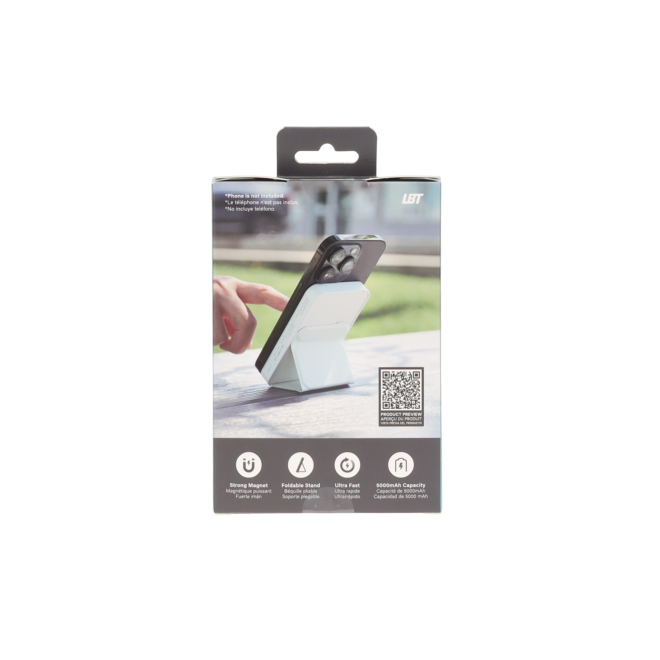 15W Magnetic Charging Power Bank (5,000mAh)