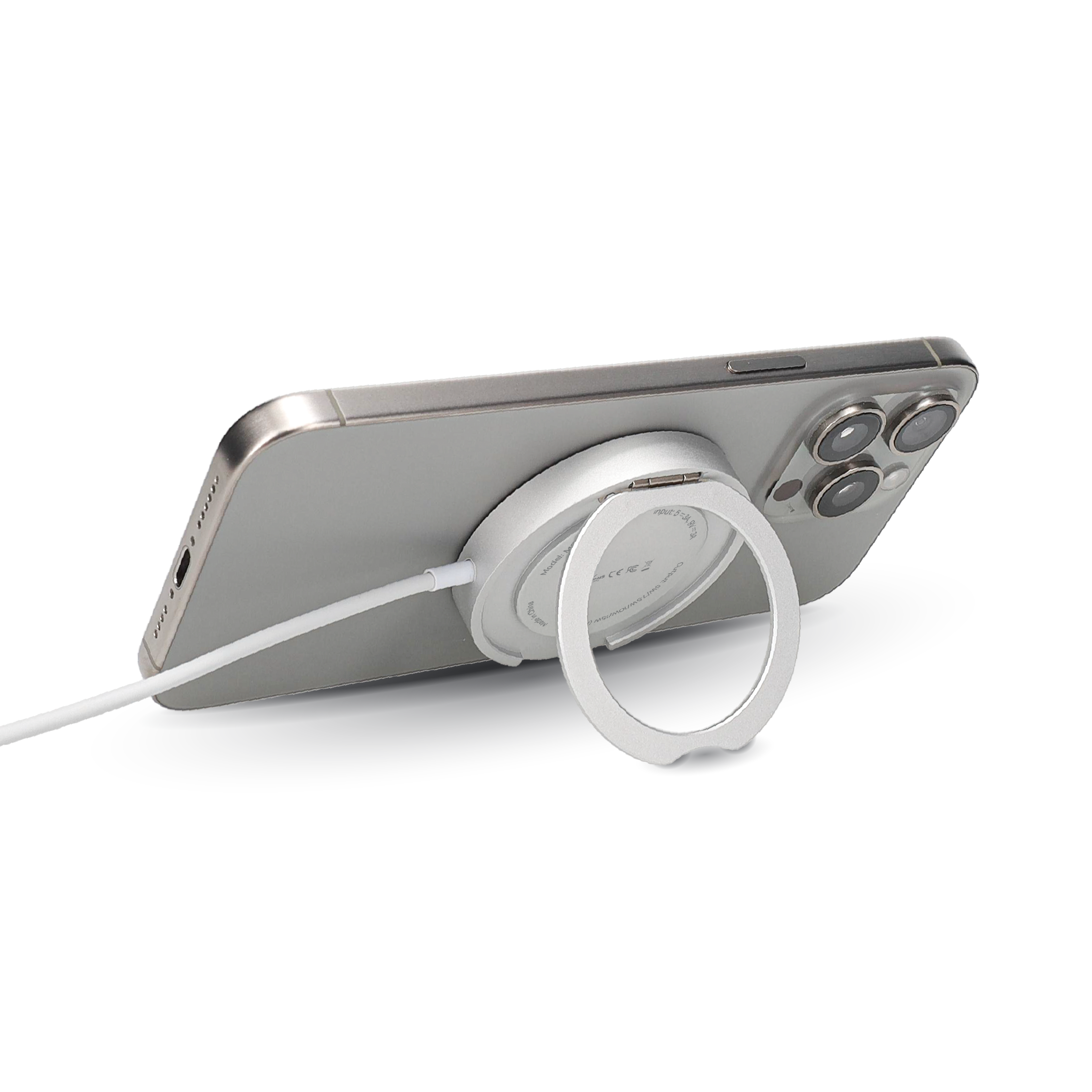 15W Magnetic Wireless Charger (with 6FT USB-C Cable)