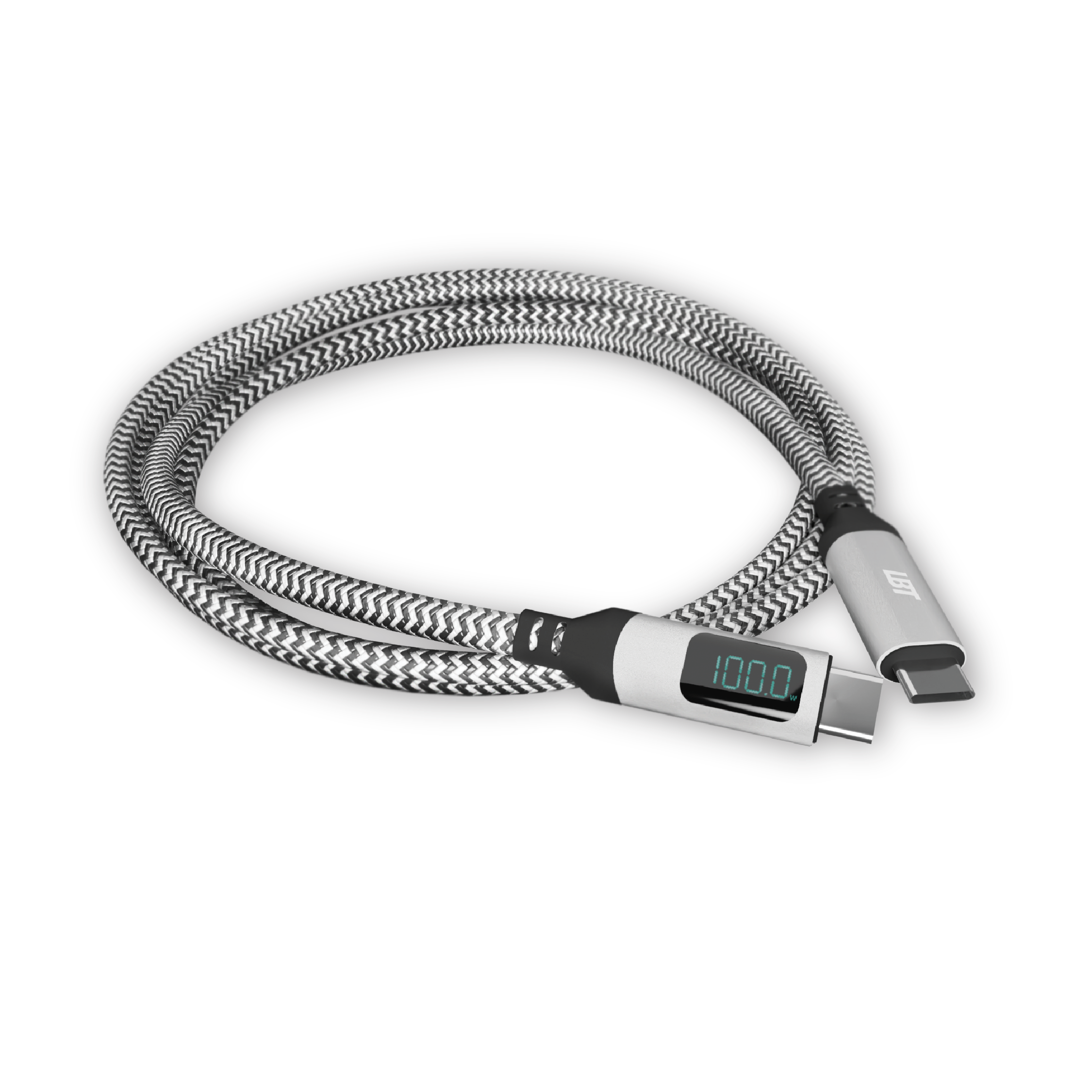 6 Ft. Powerview Braided Cable (USB-C to USB-C) (480Mbps/100W)