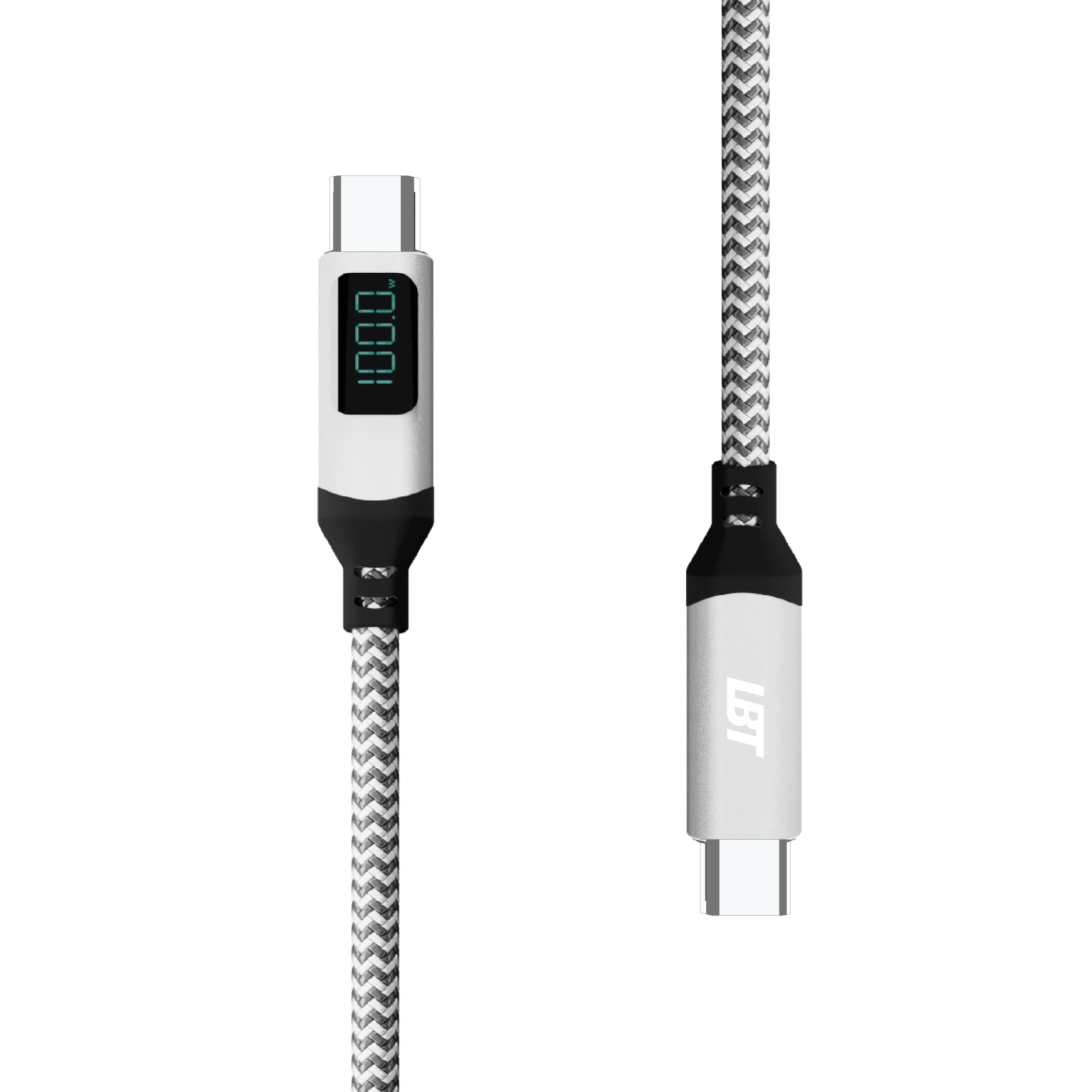 6 Ft. Powerview Braided Cable (USB-C to USB-C) (480Mbps/100W)
