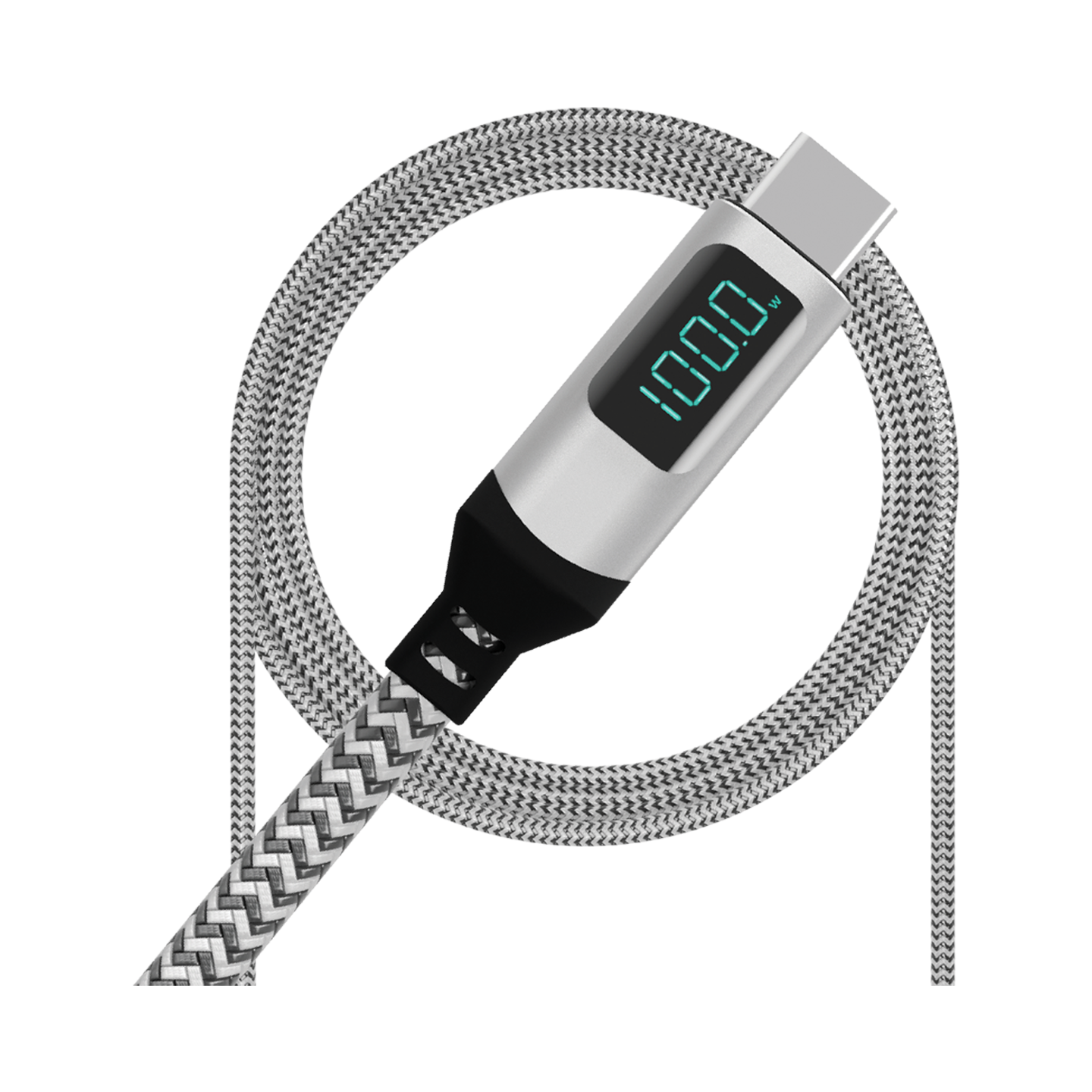6 Ft. Powerview Braided Cable (USB-C to USB-C) (20 Gbps/100W)