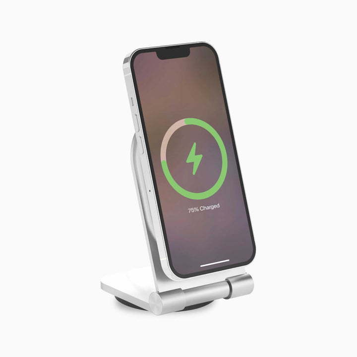 Mag Stream Stand (Silver) Wireless Charger (non MFI)
