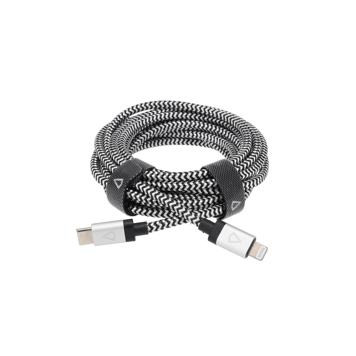 10 Ft. Braided Cable (USB-C to Lightning Cable)