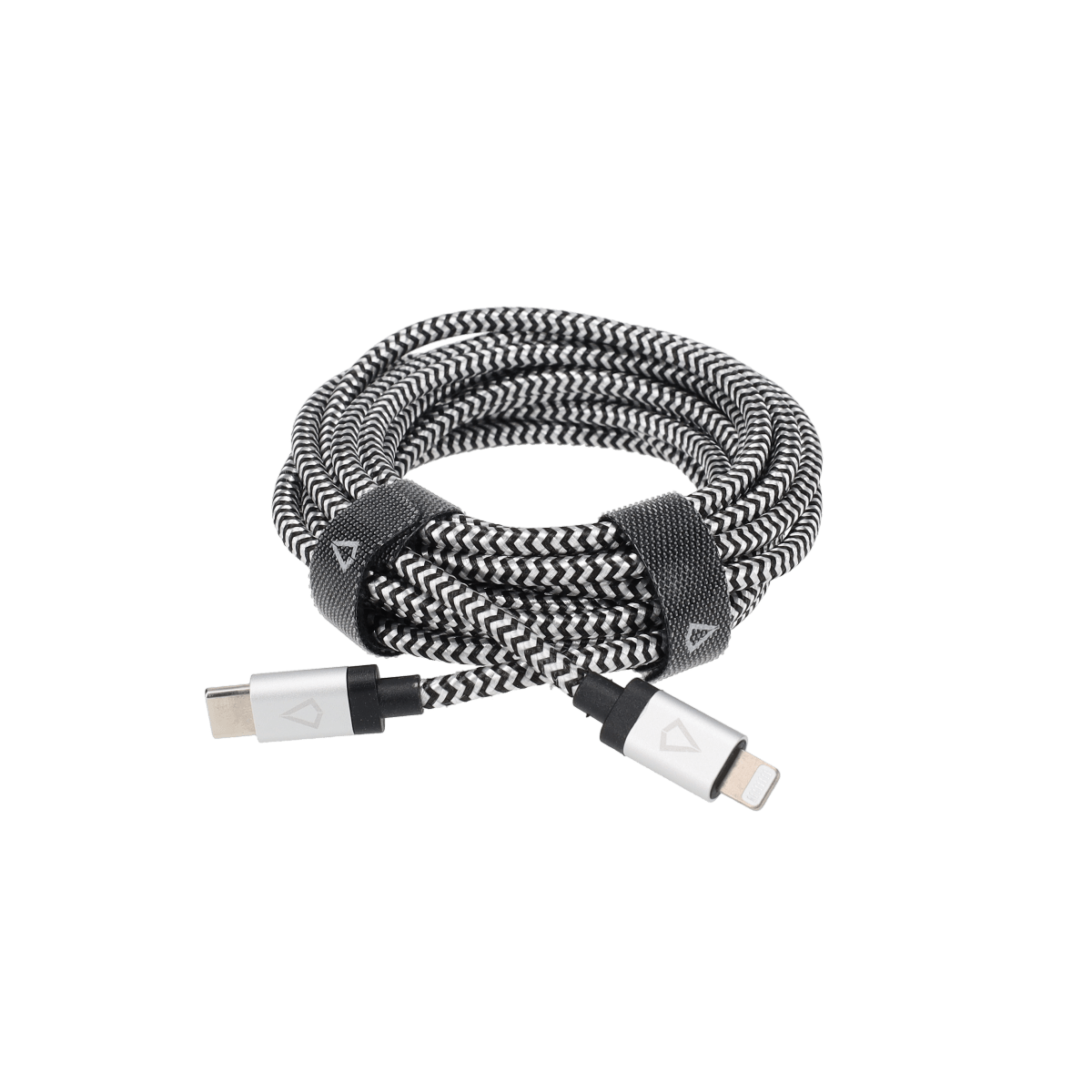 10 Ft. Braided Cable (USB-C to Lightning Cable)