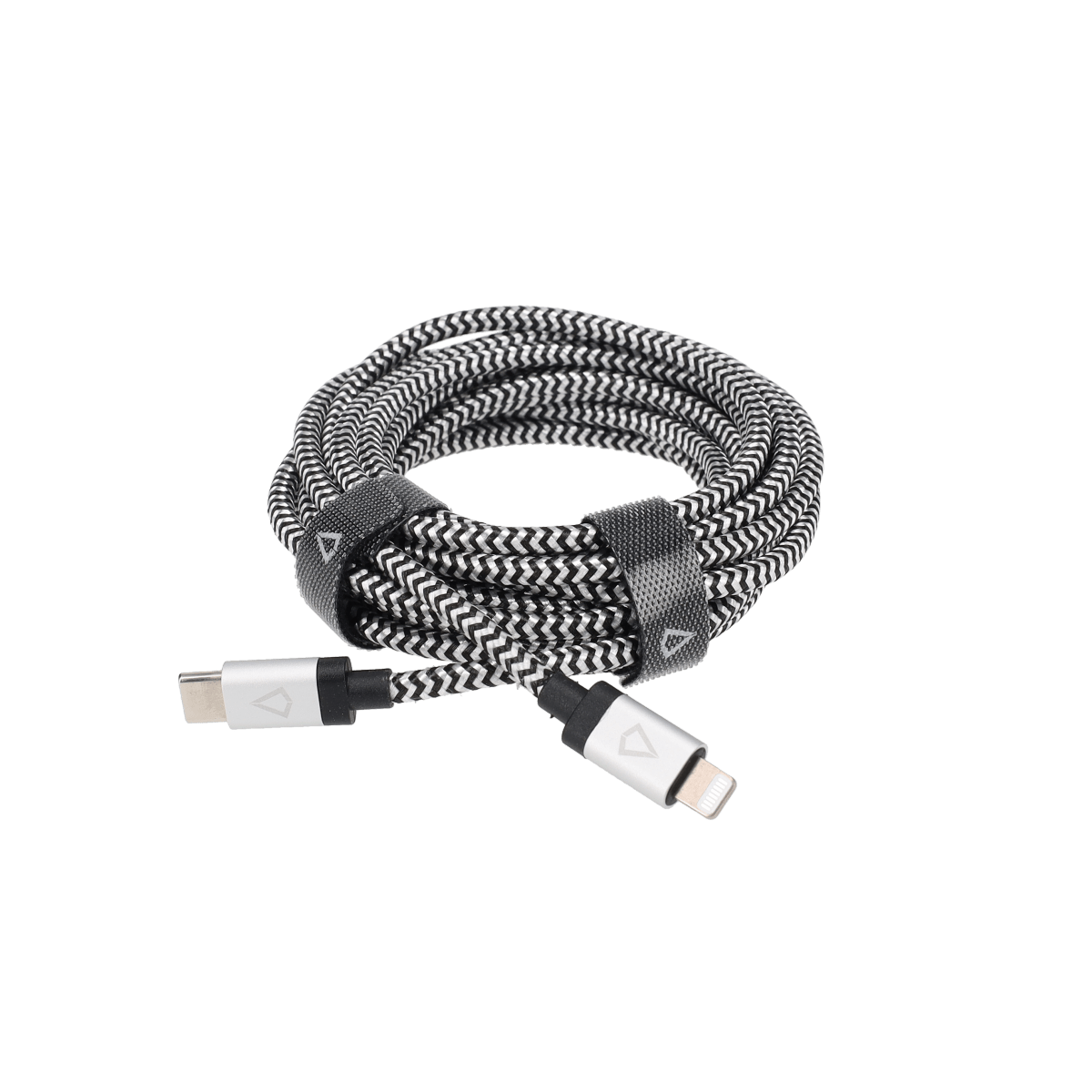 10 Ft. Braided Cable (USB-C to Lightning Cable)