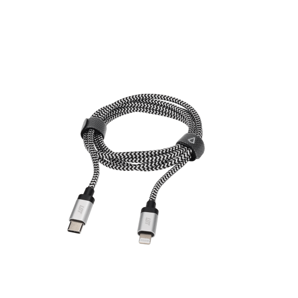 4 Ft. Braided Cable (USB-C to Lightning Cable)