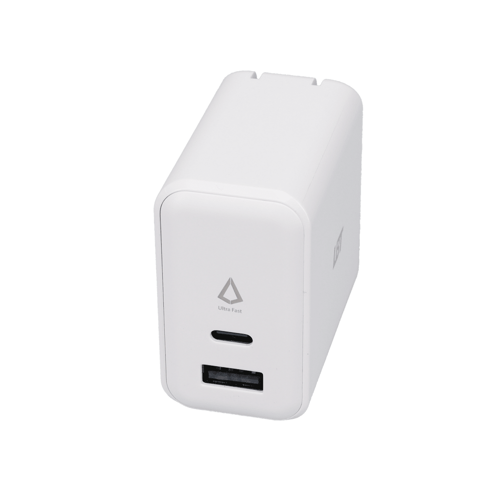65W Dual-Port GaN PD Wall Charger (MiNi)