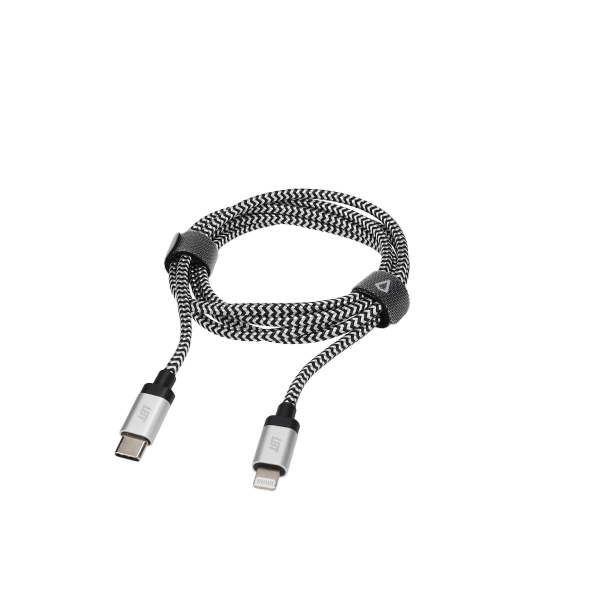 4 Ft. Braided Cable (USB-C to Lightning Cable)