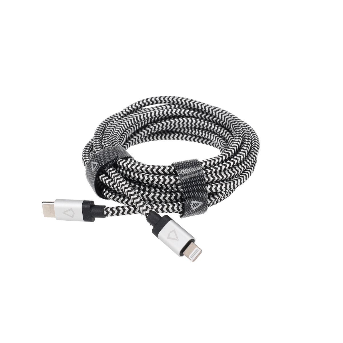 10 Ft. Braided Cable (USB-C to Lightning Cable)