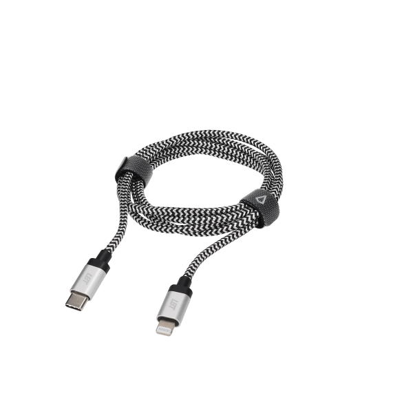 4 Ft. Braided Cable (USB-C to Lightning Cable)