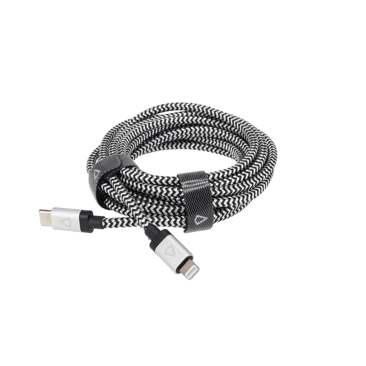 10 Ft. Braided Cable (USB-C to Lightning Cable)