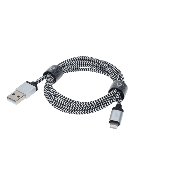 4 Ft. Braided Cable (USB-A to Lightning Cable)