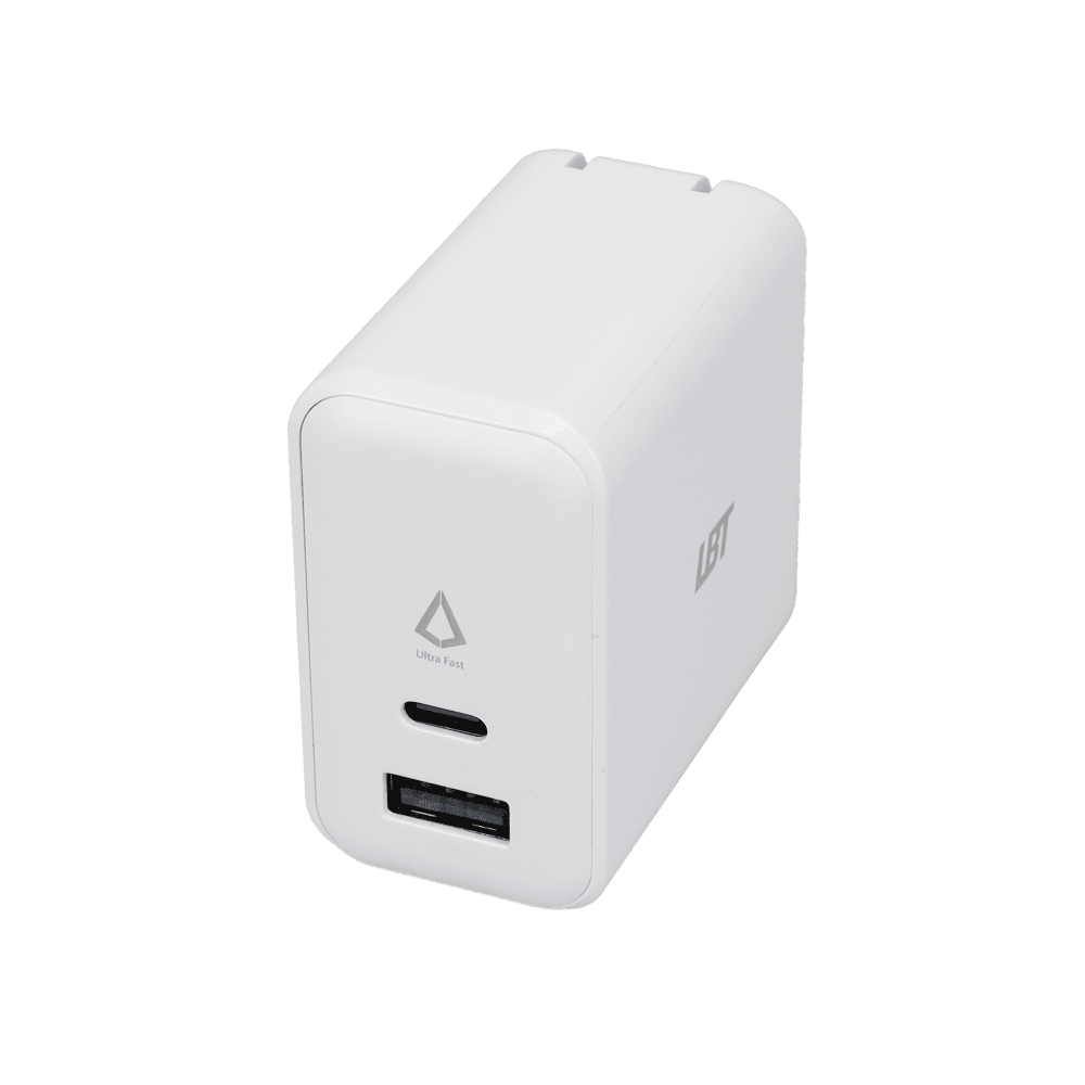 65W Dual-Port GaN PD Wall Charger (MiNi)