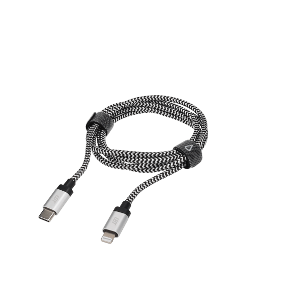 4 Ft. Braided Cable (USB-C to Lightning Cable)
