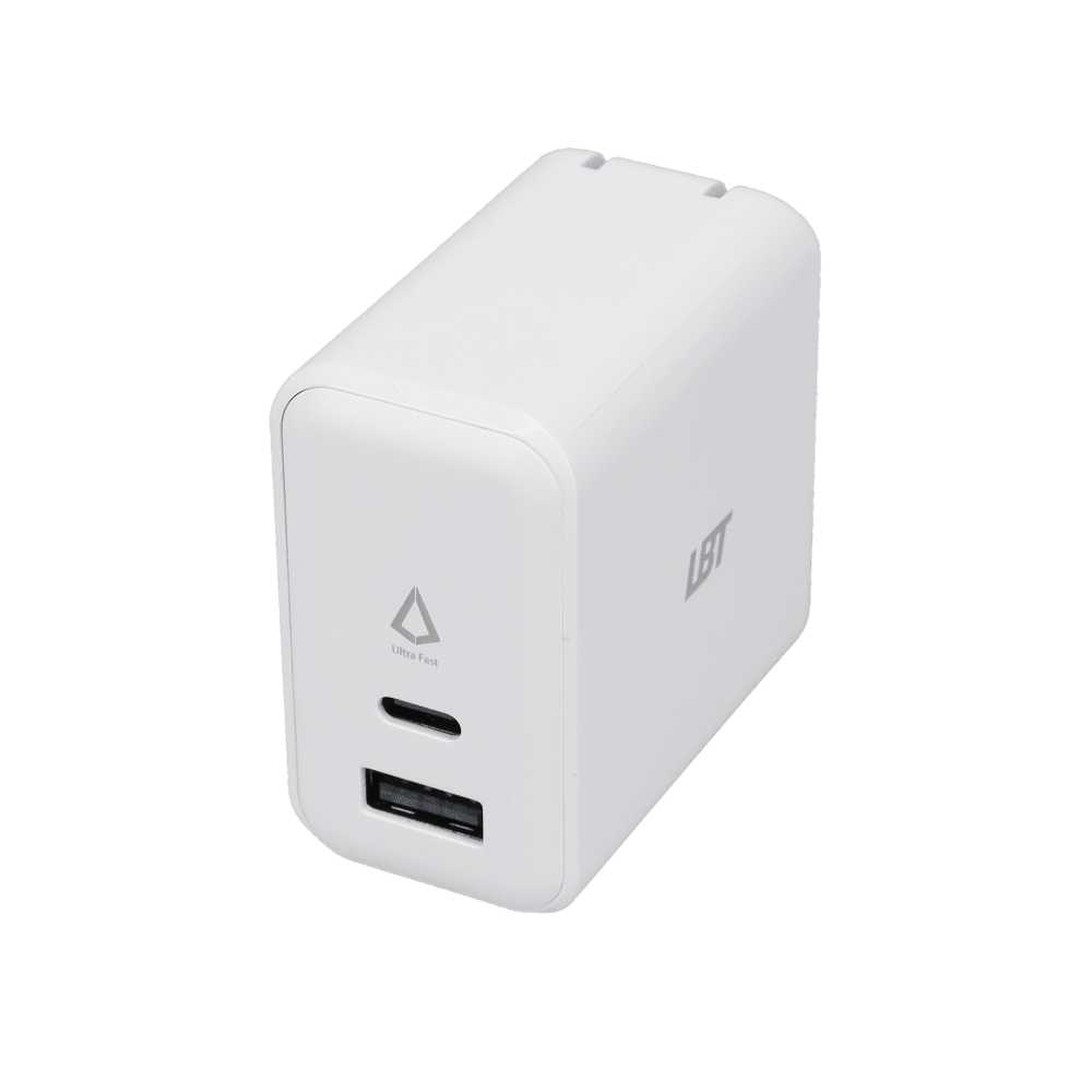65W Dual-Port GaN PD Wall Charger (MiNi)