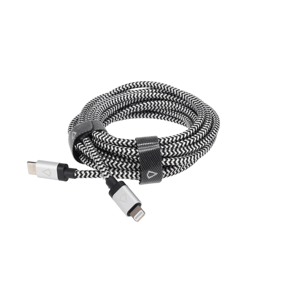 10 Ft. Braided Cable (USB-C to Lightning Cable)