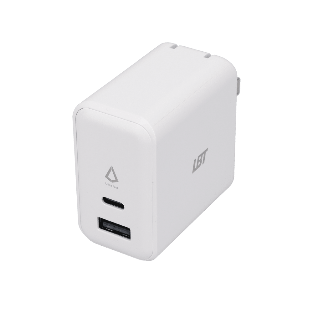 65W Dual-Port GaN PD Wall Charger (MiNi)
