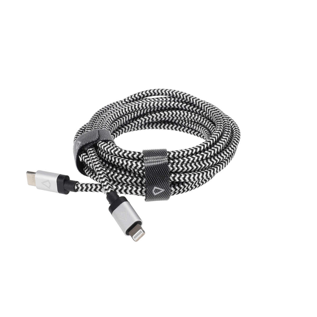 10 Ft. Braided Cable (USB-C to Lightning Cable)