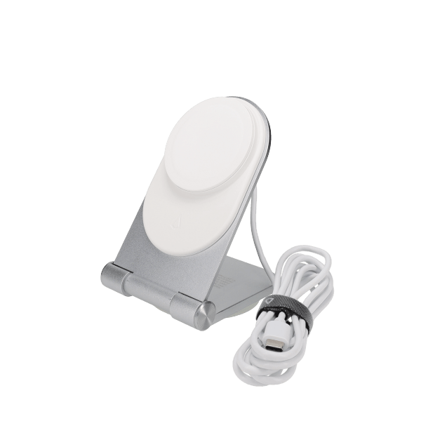 Mag Stream Stand (Silver) Wireless Charger