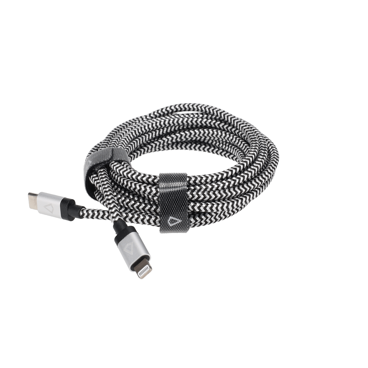10 Ft. Braided Cable (USB-C to Lightning Cable)