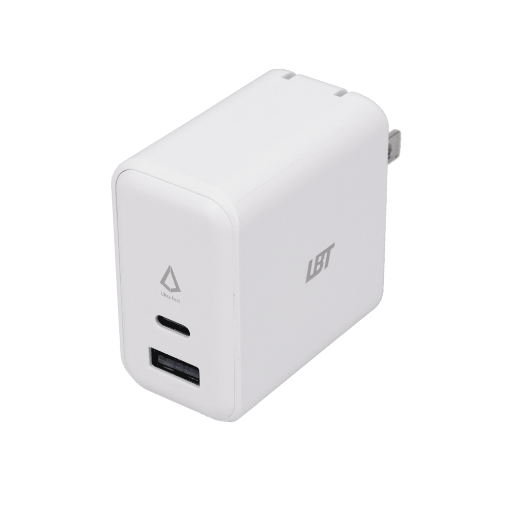65W Dual-Port GaN PD Wall Charger (MiNi)