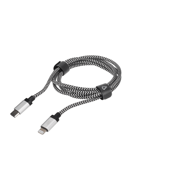 4 Ft. Braided Cable (USB-C to Lightning Cable)