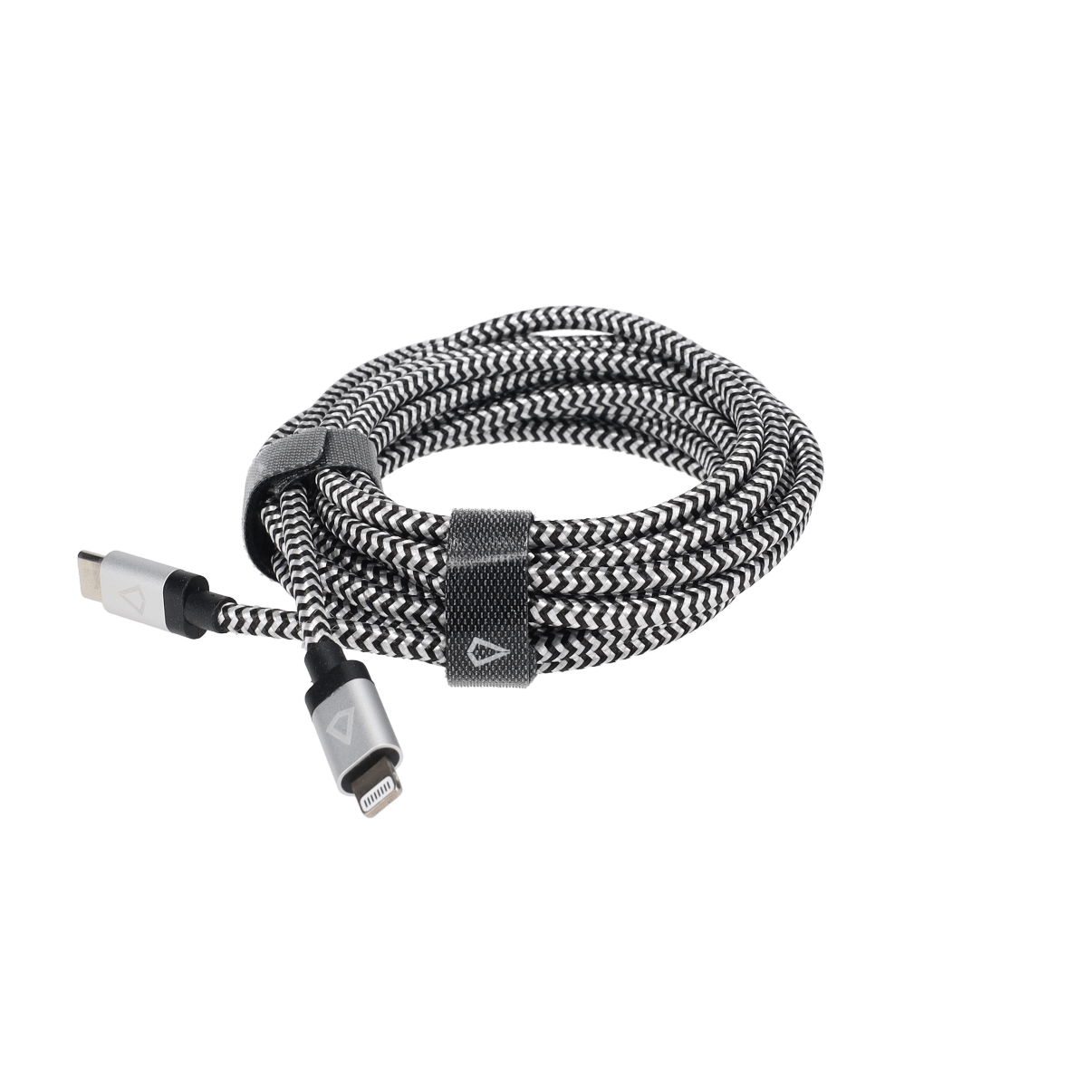 10 Ft. Braided Cable (USB-C to Lightning Cable)