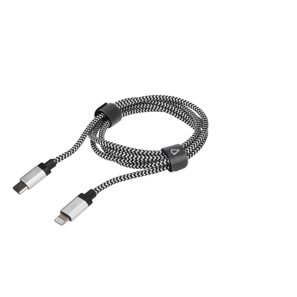 4 Ft. Braided Cable (USB-C to Lightning Cable)