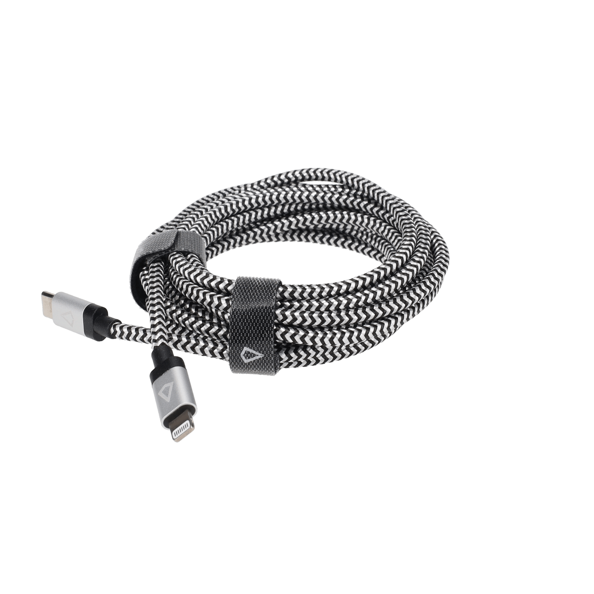 10 Ft. Braided Cable (USB-C to Lightning Cable)